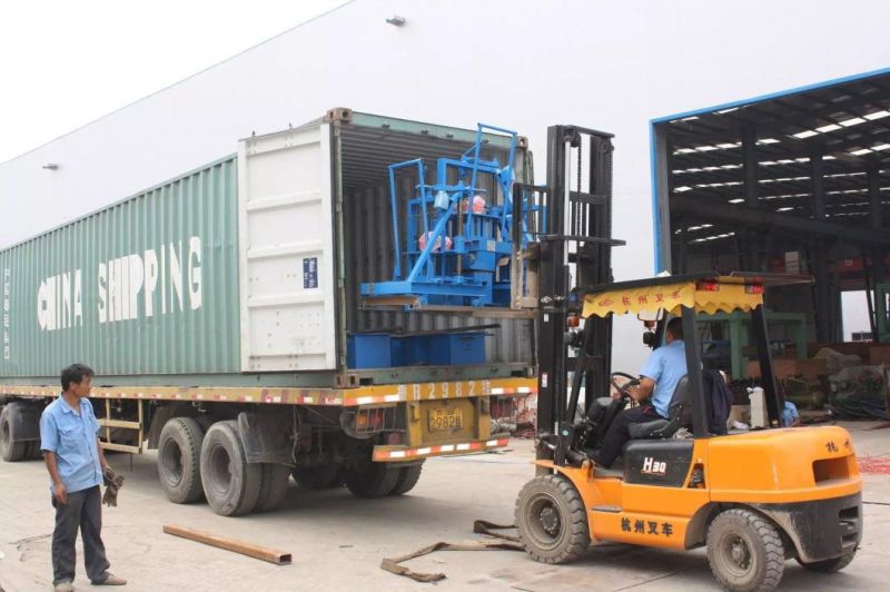 Qtm2-45 Mobile Concrete Block Making Machine Block Making Machine Movable Block Making Machine