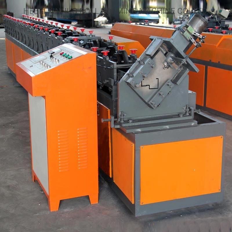 Hebei Xinnuo Corrugated Steel Plate Door Frame Roll Forming Machine From China