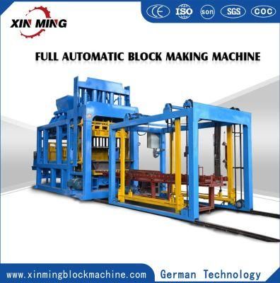 Qt8-15 Automatic Hydraulic Cement Paver Brick Machine Concrete Block Forming Machine Roadside Stone Cement Hollow Brick Production Line