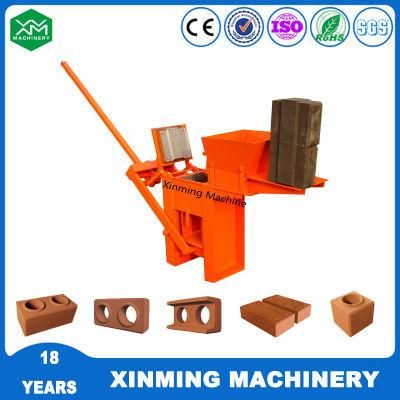 Xm1-30 Manual Clay Brick Making Machine Fly Ash Block Making Machine in Kenya with High Quality