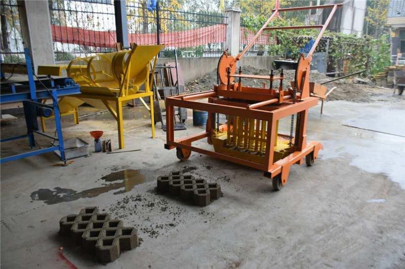 Portable Concrete Cement Blocks Machinery in Congo