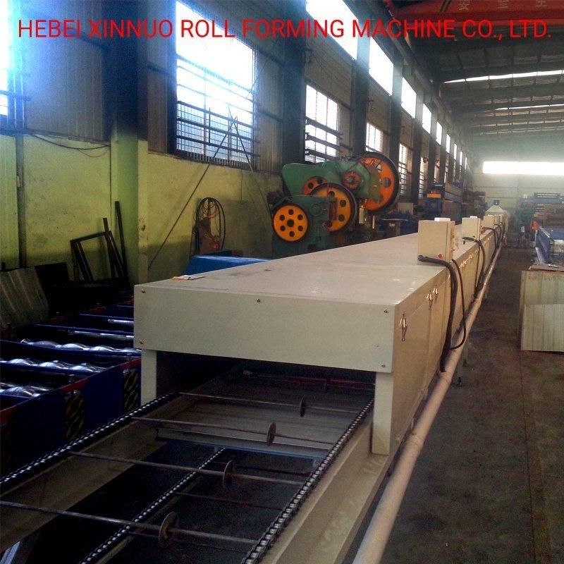 Stone Coated Metal Roof Tile Making Roll Forming Machine