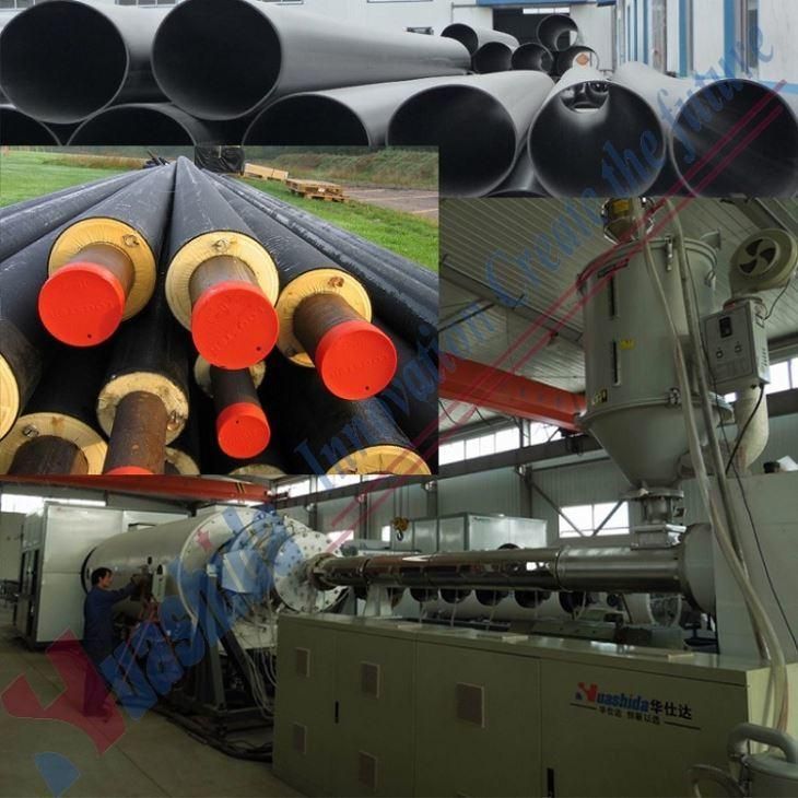 HDPE Puf Preinsulation Pipe Making Machine