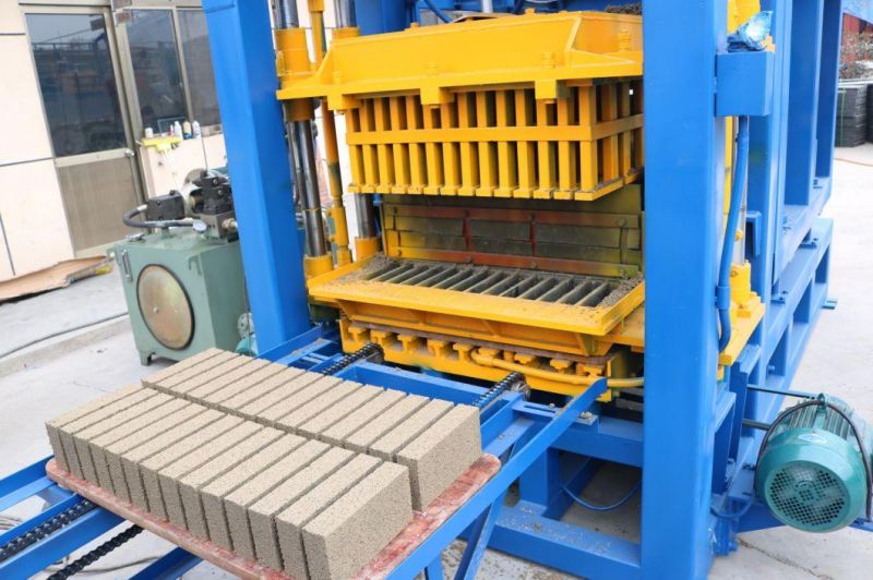 Small Business Qt4-15 Concrete Cement Hollow Paver Interlocking Block Making Machine for House Building