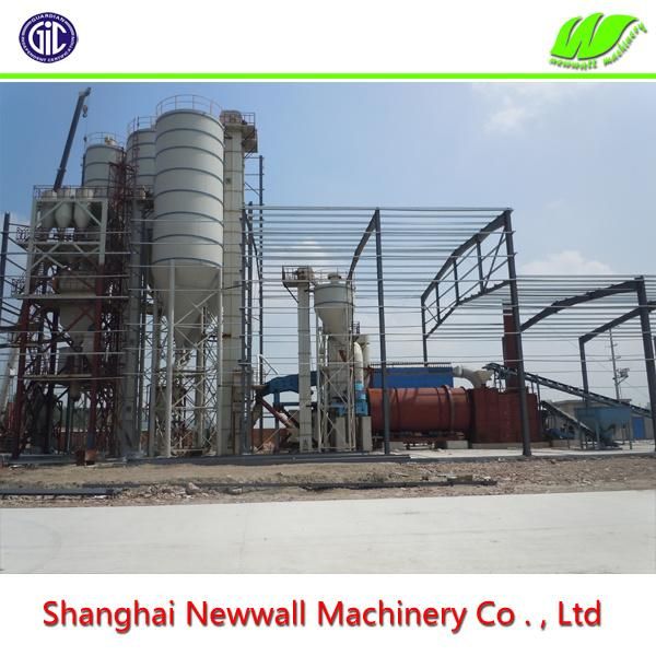 30tph Full Automatic Series Type Dry Mortar Plant with Paddle Mixer