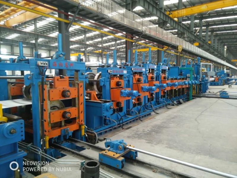 Customized High Frequency Carbon Steel / Iron/ERW Tube Square Round Hollow Pipe Roll/Roller Forming Making Welding/Weled Mill Machinery Production Line