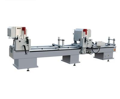 Hot Sale Factory Made CNC Aluminium Window Door Making Double Head Cutting Saw Machine