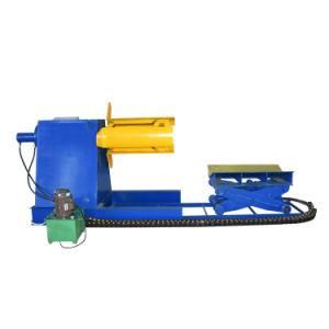 Automatic Steel Coil Hydraulic Decoiler with Loading Car