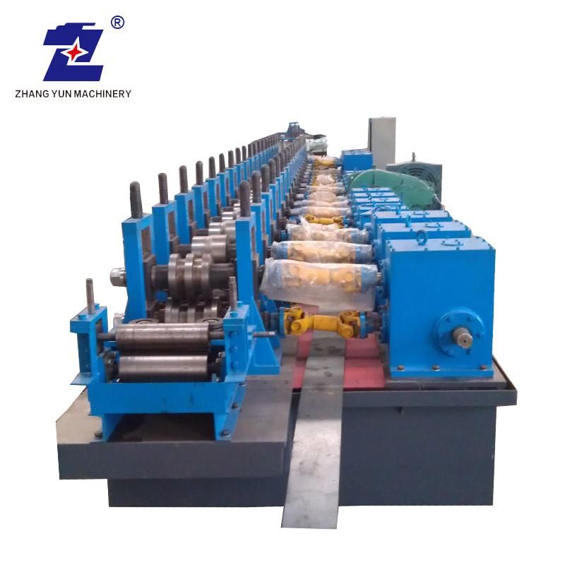 Customized Automatic Metal Roller Shutter Door Roll Forming Machine for Elevator Guide Rail