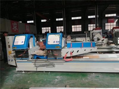 Aluminum Window Frame Making Machine/Double Head Aluminum Precision Cutting Saw