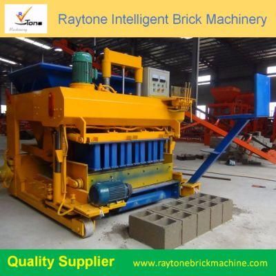 Pallt Free Egg Laying Qtm 6-25 Pallet Free Concrete Hollow Block Brick Making Machine