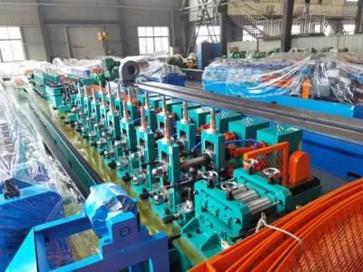 Carbon Steel High Frequency Seam Welded Hollow Tube Making Machine