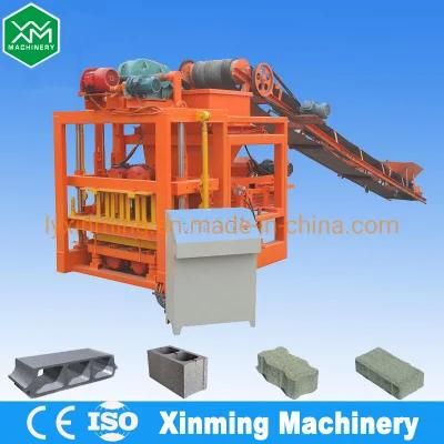 Xinming Qt4-25 Floor Tile Machine Block Brick Making Machine for Construction Equipment