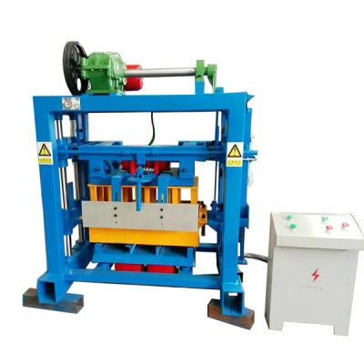 Small Model Cement Hollow Brick Making Machine Qt40-2 Mini Solid Block Making Machine Concrete Cheap Price