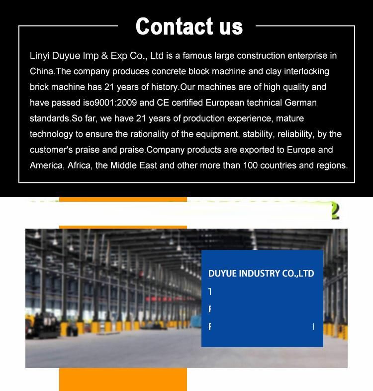 No Electricity Qt4-30 Concrete Paving Making Machine in Kenya