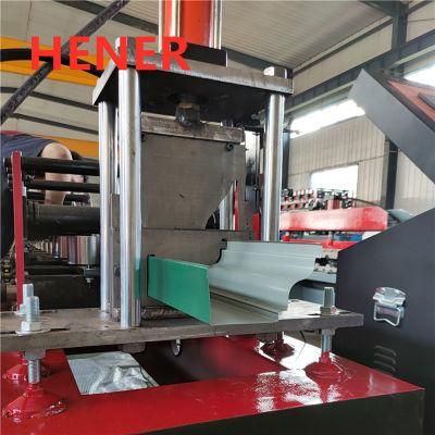 Rain Water Roofing Gutter Making Rolling Roll Forming Machine