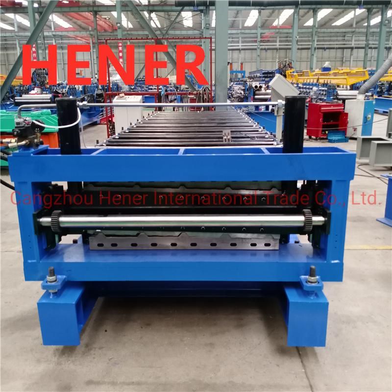 Double Deck Roof All Sheet Tile Making Machine