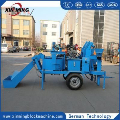 M7m2 Mobile Semi-Automatic Hydraulic Clay Brick Interlocking Brick Making Machine for Sale in Kenya, Made in China