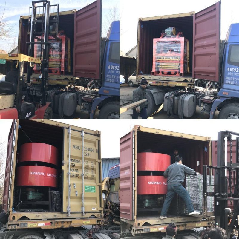 Qtj4-40 Small Manufacturing Semiautomatic Hollow/Solid Block Machine and Pavers Brick Making Machine with Pallet