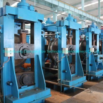 ERW 200X200 Square Construction Steel Pipe Production Line 20-50m/Min