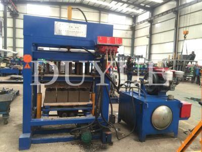 Qt4-30 Diesel Engine Block and Brick Making Machine, Hydraulic Method Block Machine, Cement Brick Making Machine