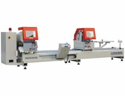 Aluminum Window CNC Digital Double Head Precision Cutting Saw Machine