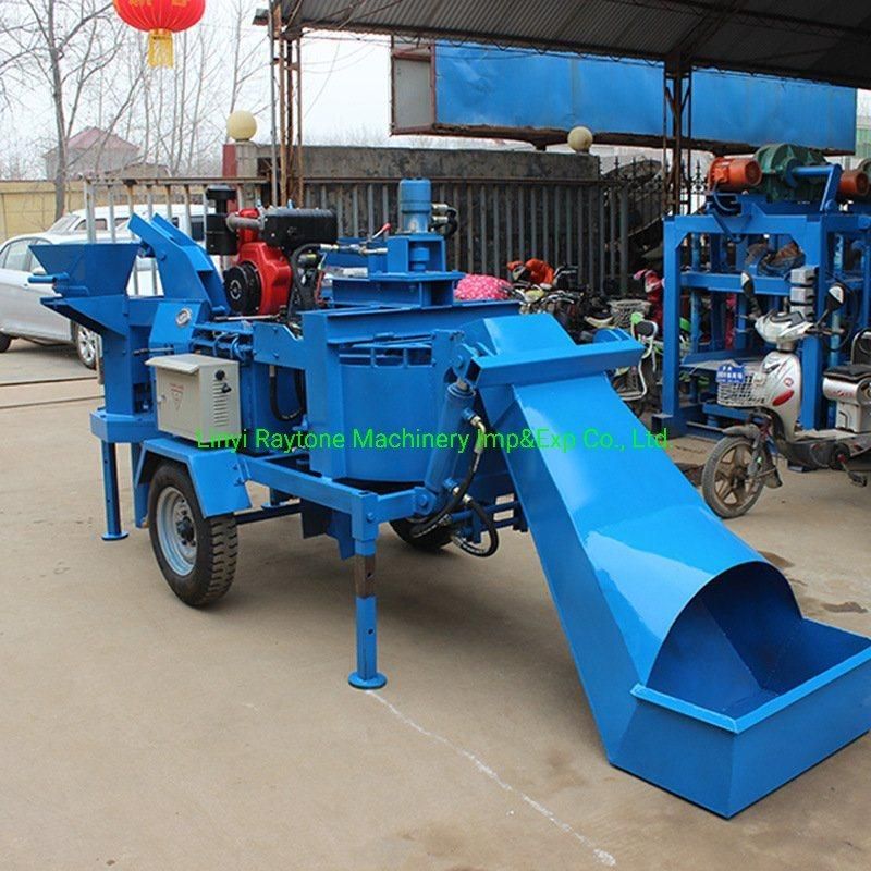 Qts2-20 Mobile Diesel Type Hydraform Block Machine Price