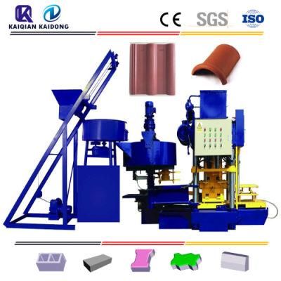 Kq8-128 Automatic Cement Roof Tile Making Forming Machine in Africa