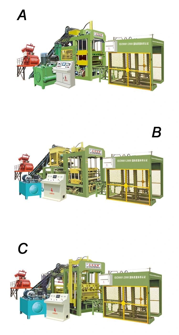 Full Automatic Portable Cement Brick Making Machine for Different Kinds of Blocks