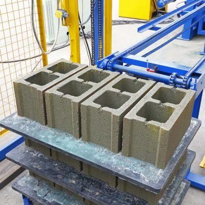 Qt 4-15 Semi Automatic Paver for Pavement Brick Concrete Hollow Brick