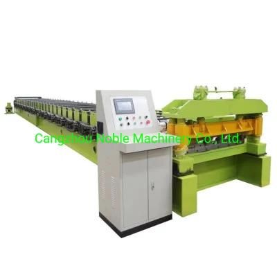 China Top Building Steel Floor Deck Profile Metal Roofing Sheet Making Machine Roll Forming Machine for Sale