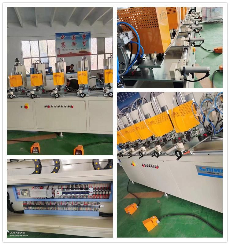 China Factory Sale UPVC Window Machine Four-Head Automatic Screw Fastening Machine