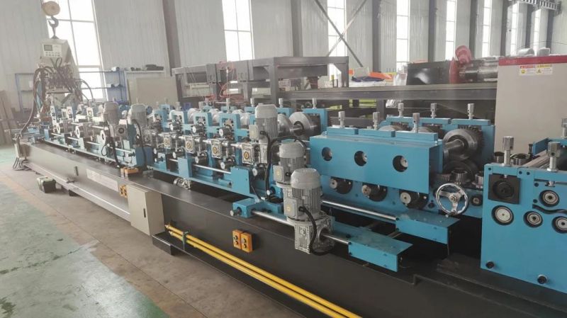 Automatic Changed CZ Purlin Cold Roll Forming Machine Interchangable CZ Channel Machine