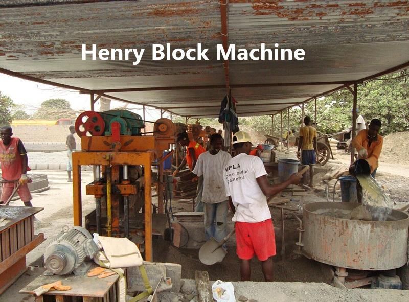 Qtj4-40 Small Scale Concrete Hollowor Paver Block Machine