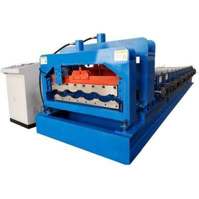 Glazed Tile Metcoppo Steptiles Wall Panel Press Step Metal Roofing Sheet Roof Tile Roll Forming Machine Glazed Brick Forming Machine