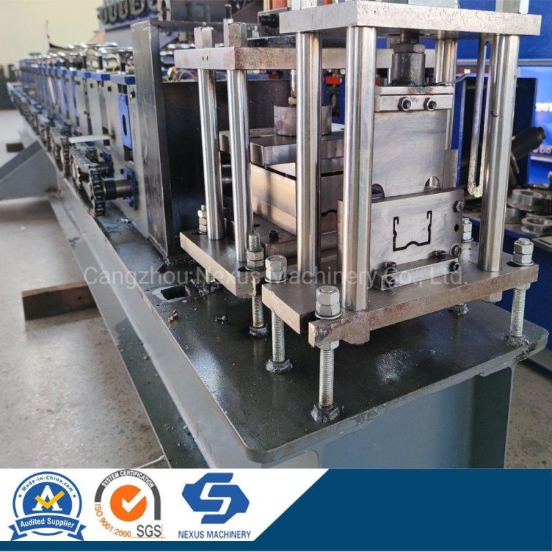 Omega Purlin Roll Forming Machine Steel Channel Cold Roll Forming Machine