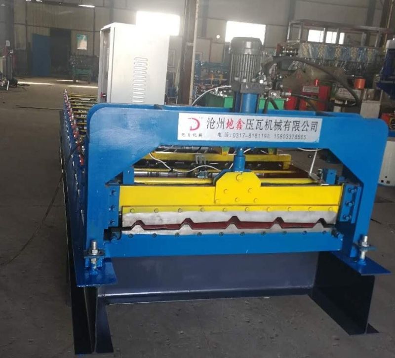 840 Trapezoidal Sheet Steel Structure Metal Roofing Roll Forming Machine