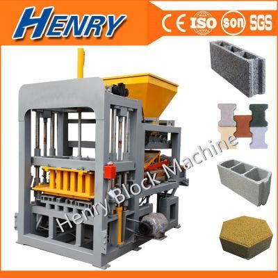 Qt4-20 Factory Price High Production Automatic Cement Brick Making Machine Concrete Hollow Paver Block Making Machine Curbstone Machine