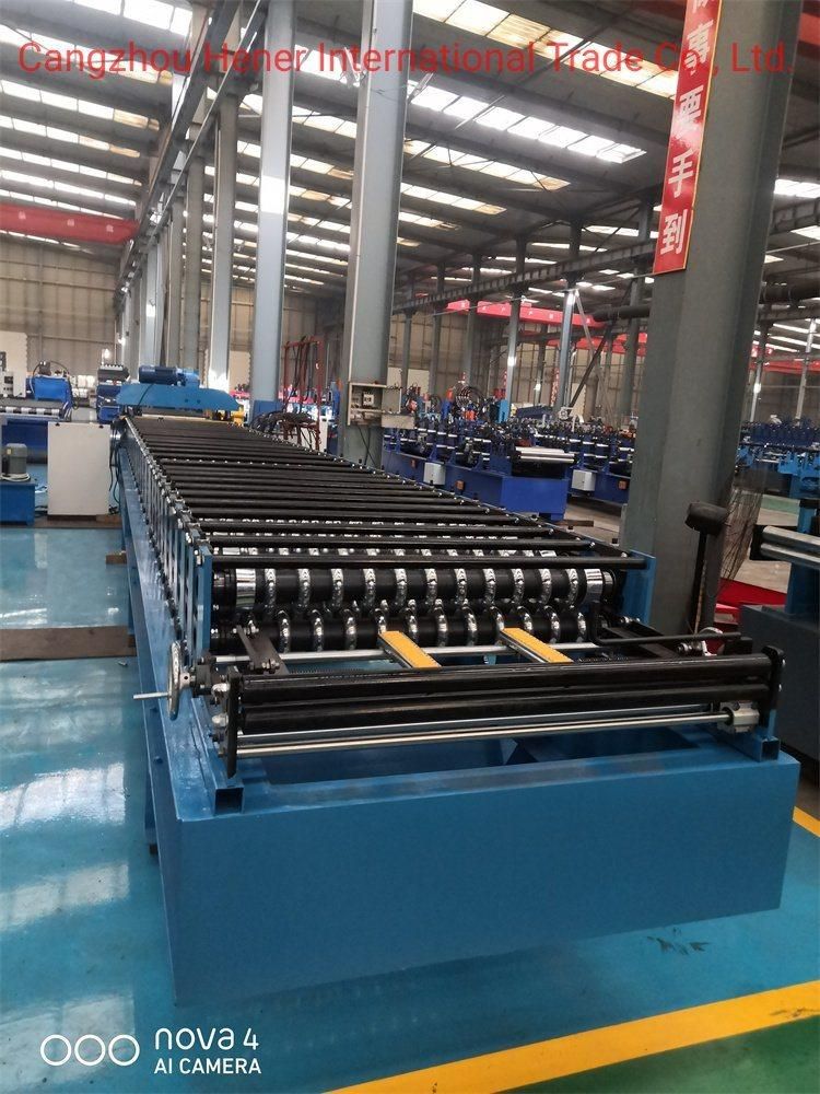 Electric Shear High Speed Corrugated Roofing Rolling Making Machine