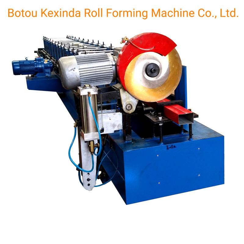 Full Automatic Rain Gutter Water Downpipe Rainspout Metal Roll Forming Machine