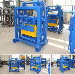 Qt40-2 Block Making Machine, Manual Concrete Block Machine