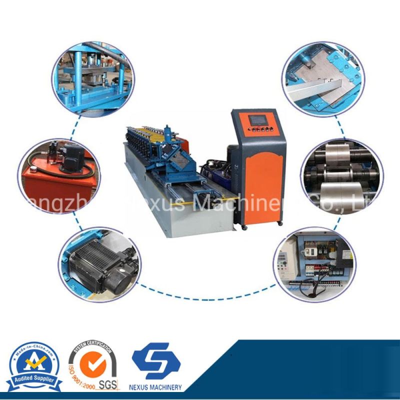 High Quality Low Cost Truss Light Gauge Steel Z Purlin C Beam Roof Cold Roll Forming Making Machine
