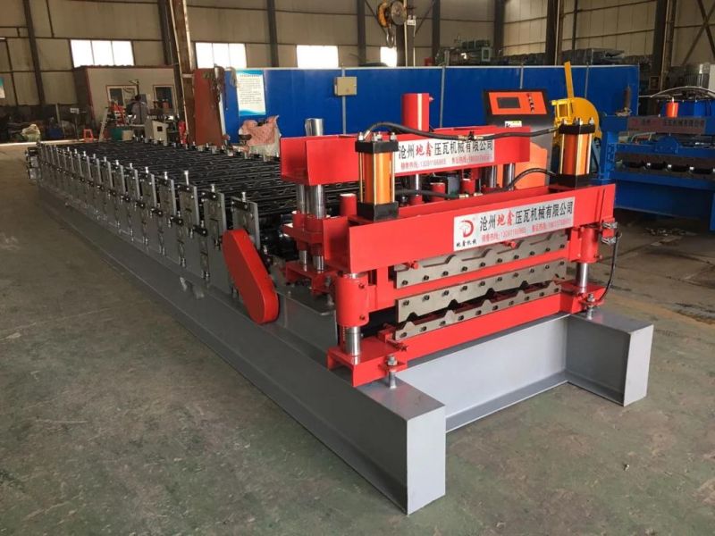 10% Discount Zimbabwe Popular Design Double Layer Roll Forming Machine Sheet Bending Machine