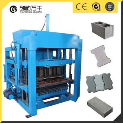 Qt 4-18 Qualified Fully Automatic Concrete Block Making Machine/ Soil Brick Making Machine Price