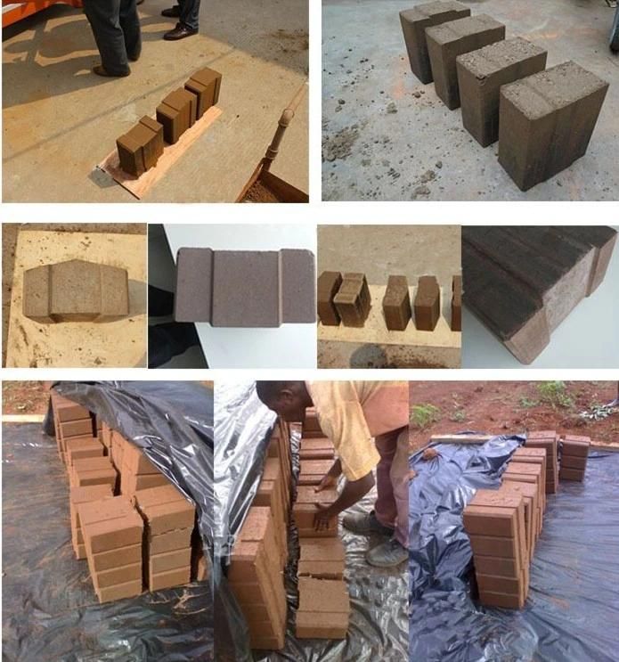Hr1-20 Hydraform Clay Brick Making Machine Construction Machinery Brick Machine in Kenya