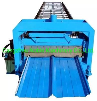 Self Lock Sheet Machine Clip Roofing Standing Seam Roll Forming Machinery