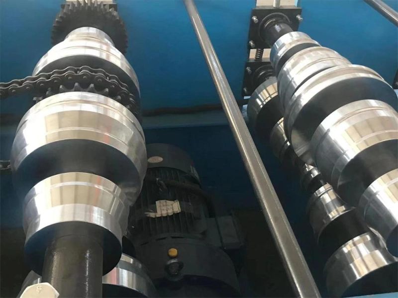 Galvanized Construction Floor Deck Sheet Making Machinery Steel Decking Roll Forming Machine