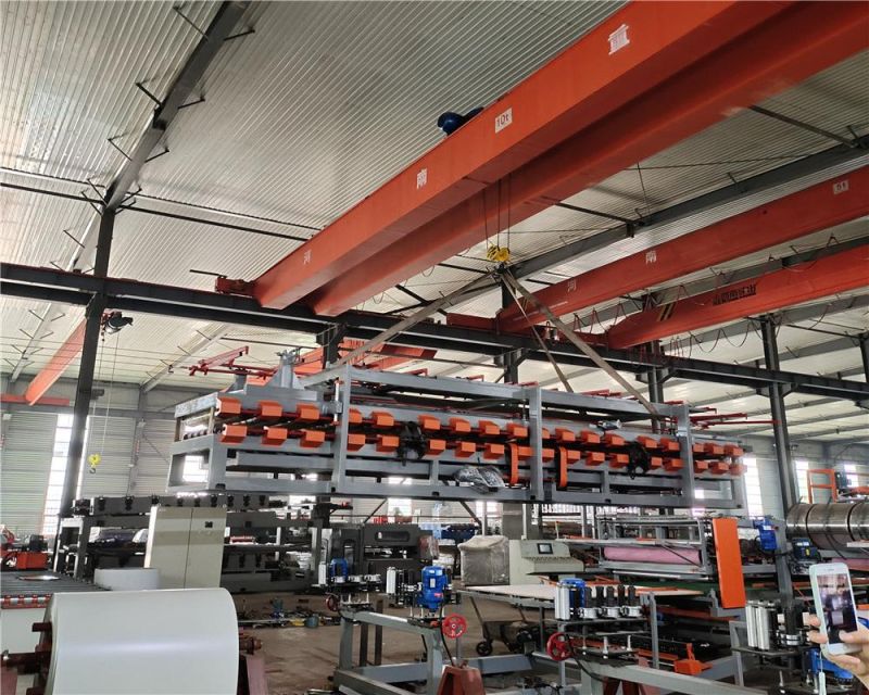 Automatic Color Steel Deck Roofing Sheet Roll Forming Machine