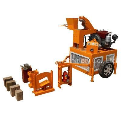 Interlocking Compress Red Soil Brick Mold Machine