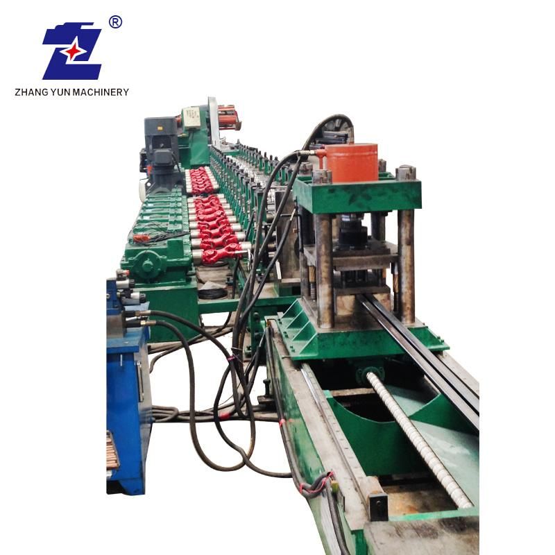 High Reputation Shuttering Door Popular Customized Cold Roll Forming Line Machine for Elevator Guide Rail